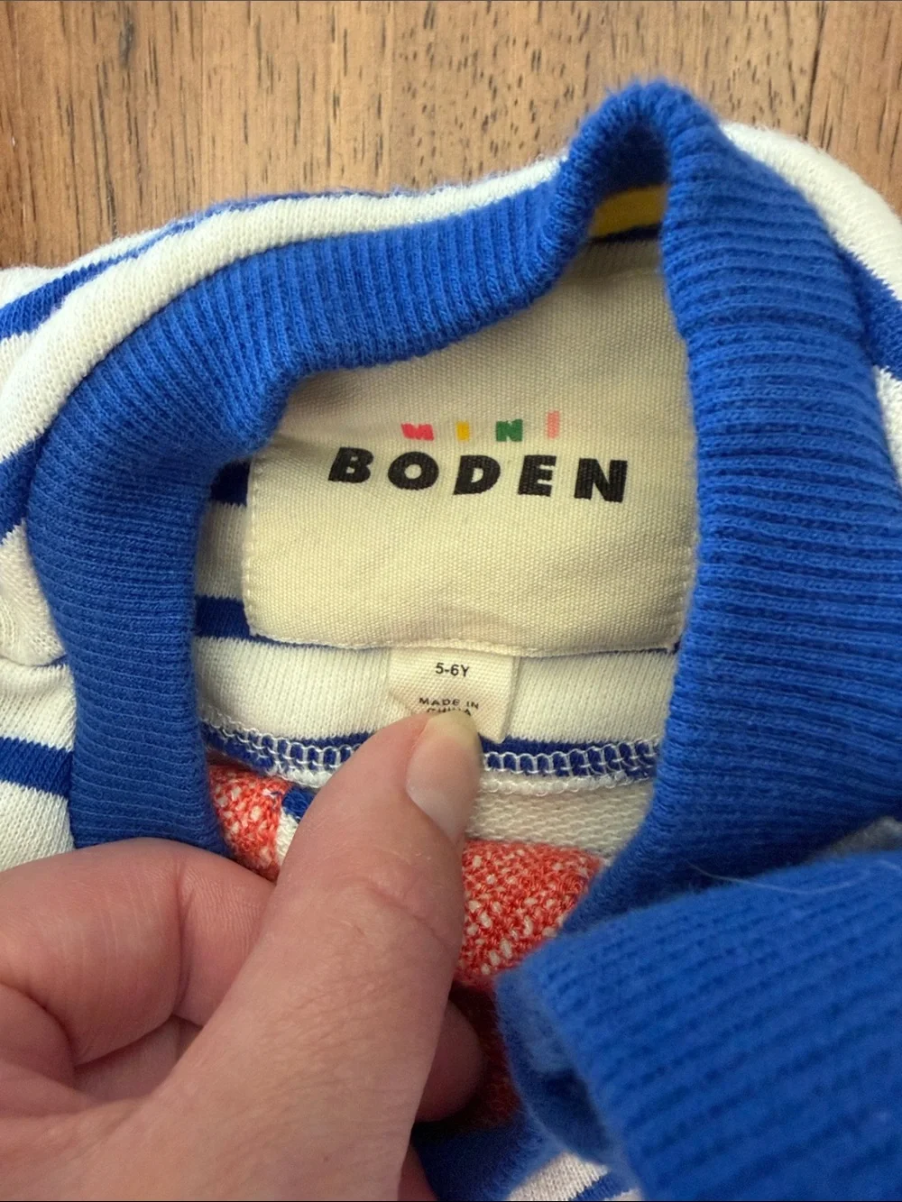 Mini Boden soft blue